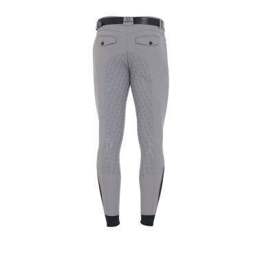 Pantalon ajusté avec grip intégral homme Aria Equestro Gris givre