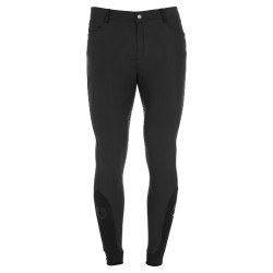 Pantalon ajusté avec grip intégral homme Aria Equestro Noir