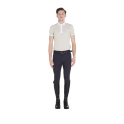 Pantalon ajusté avec grip intégral homme Aria Equestro Marine Bleu marine Pantalon ajusté avec grip intégral homme Aria Equestro Marine Bleu marine