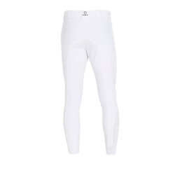 Pantalon ajusté avec grip intégral homme Aria Equestro Blanc