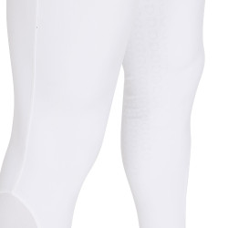 Pantalon ajusté avec grip intégral homme Aria Equestro Blanc