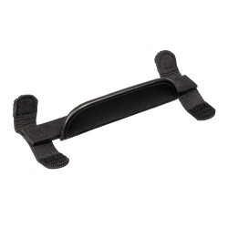 Œillères en cuir pour chevaux Equestro Noir Œillères en cuir pour chevaux Equestro Noir