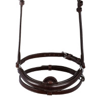 Muserolle flash à fixation rapide Acavallo Noir