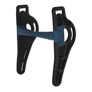 Mors Pelham sensible Wave noir/bleu Acavallo Mors Pelham sensible Wave noir/bleu Acavallo