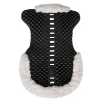 Amortisseur Piuma gel mouton Acavallo Eco-wool blanc Noir Amortisseur Piuma gel mouton Acavallo Eco-wool blanc Noir