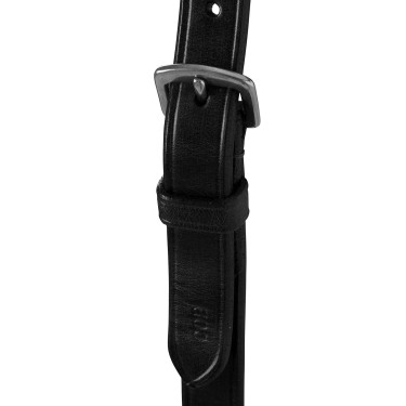 Martingale en cuir durable Melissa Equestro Noir