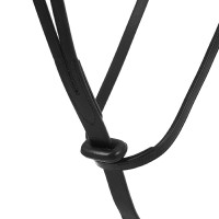 Martingale en cuir de veau Acavallo Noir Martingale en cuir de veau Acavallo Noir