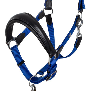 Licol ergonomique avec inserts en cuir Lani Equestro Licol ergonomique avec inserts en cuir Lani Equestro