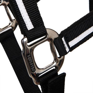 Licol en nylon White Trim Equestro Licol en nylon White Trim Equestro