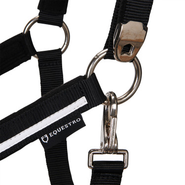 Licol en nylon White Trim Equestro Licol en nylon White Trim Equestro