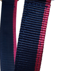 Licol en nylon White Trim Equestro Marine / fuchsia Bleu Licol en nylon White Trim Equestro Marine / fuchsia Bleu