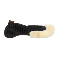 Amortisseur gel hexagonal mouton Acavallo Marron / naturel