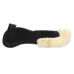 Amortisseur gel hexagonal mouton Acavallo Noir / naturel Amortisseur gel hexagonal mouton Acavallo Noir / naturel