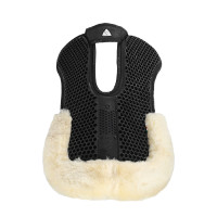 Amortisseur gel hexagonal mouton Acavallo Noir / naturel