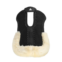Amortisseur gel hexagonal mouton Acavallo Noir / naturel Amortisseur gel hexagonal mouton Acavallo Noir / naturel