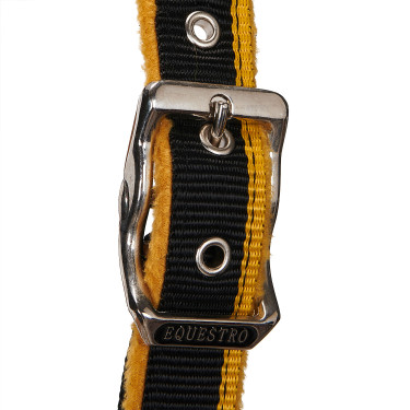Licol en nylon avec longe Red Trim Equestro Licol en nylon avec longe Red Trim Equestro
