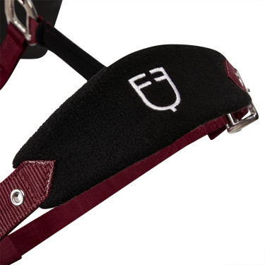 Licol en nylon avec longe et doublure en polaire Equestro Licol en nylon avec longe et doublure en polaire Equestro