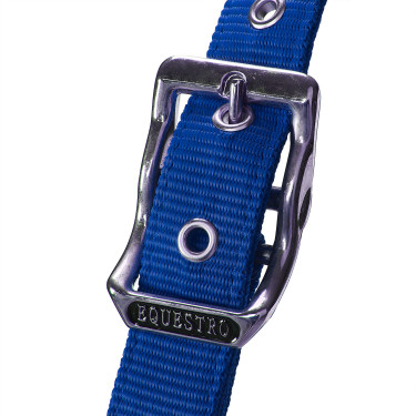 Licol en nylon avec longe et doublure en polaire Equestro Licol en nylon avec longe et doublure en polaire Equestro