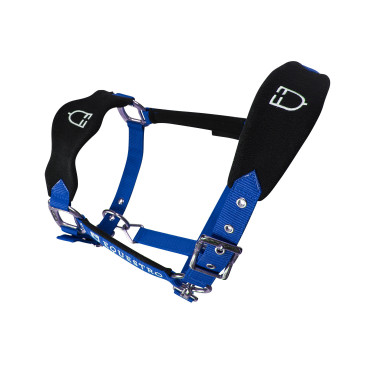 Licol en nylon avec longe et doublure en polaire Equestro Licol en nylon avec longe et doublure en polaire Equestro