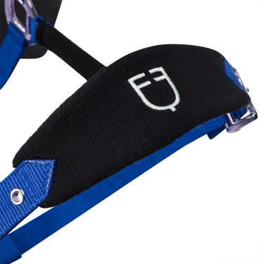 Licol en nylon avec longe et doublure en polaire Equestro Licol en nylon avec longe et doublure en polaire Equestro