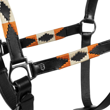Licol en cuir avec décorations navajo Polo N Equestro Licol en cuir avec décorations navajo Polo N Equestro