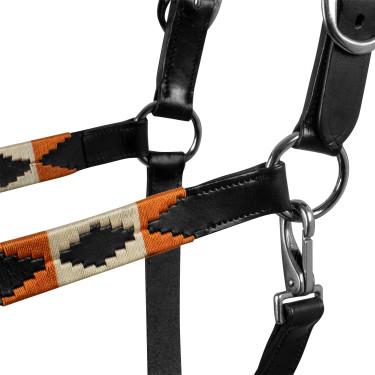 Licol en cuir avec décorations navajo Polo N Equestro Licol en cuir avec décorations navajo Polo N Equestro