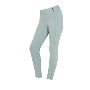 Legging fille cintré avec grip et logo Equestro Legging fille cintré avec grip et logo Equestro