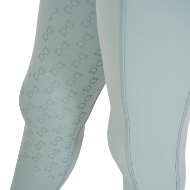 Legging fille cintré avec grip et logo Equestro Legging fille cintré avec grip et logo Equestro