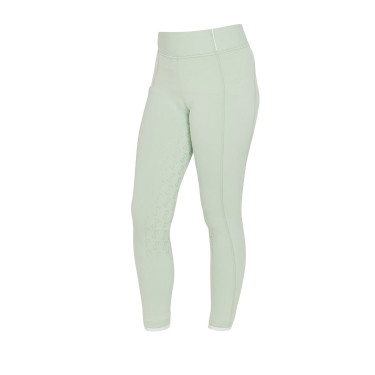 Legging fille cintré avec grip et logo Equestro Legging fille cintré avec grip et logo Equestro