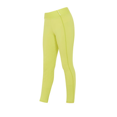 Legging fille cintré avec grip et logo Equestro Legging fille cintré avec grip et logo Equestro