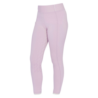 Legging fille cintré avec grip et logo Equestro Legging fille cintré avec grip et logo Equestro