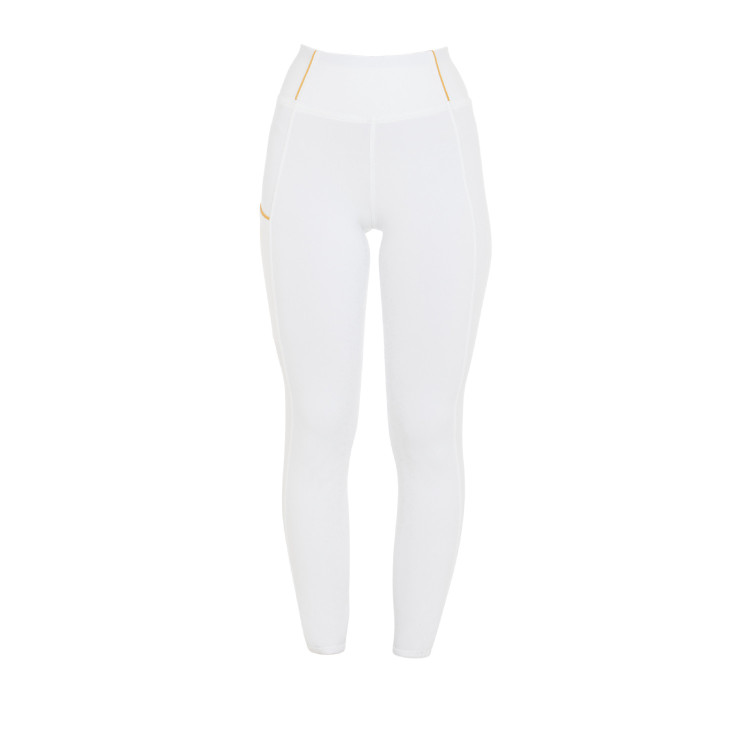 Legging fille cintré avec grip et logo Equestro Legging fille cintré avec grip et logo Equestro