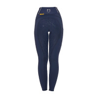 Legging ajusté femme avec strass Equestro Marine blazer Bleu marine