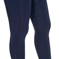 Legging ajusté femme avec strass Equestro Marine blazer Bleu marine