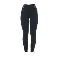 Legging ajusté femme avec strass Equestro Noir
