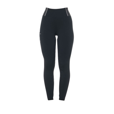 Legging ajusté femme avec strass Equestro Legging ajusté femme avec strass Equestro