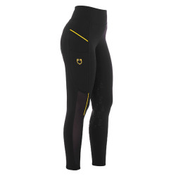 Legging ajusté femme avec inserts en micro-mesh Equestro