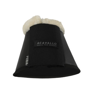Cloches en cuir écologique mouton avec fermeture velcro Acavallo Cloches en cuir écologique mouton avec fermeture velcro Acavallo