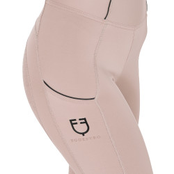 Legging ajustés femme avec grip complet Classic Equestro Rose cameo