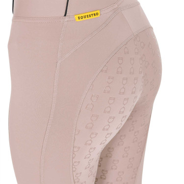 Legging ajustés femme avec grip complet Classic Equestro Rose cameo Legging ajustés femme avec grip complet Classic Equestro Rose cameo