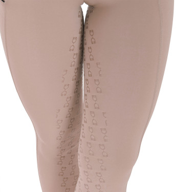 Legging ajustés femme avec grip complet Classic Equestro Rose cameo Legging ajustés femme avec grip complet Classic Equestro Rose cameo