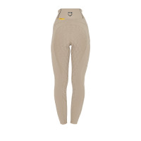 Legging ajustés femme avec grip complet Classic Equestro Oxford tan