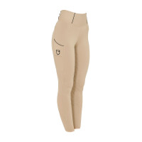 Legging ajustés femme avec grip complet Classic Equestro Noir