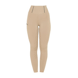 Legging ajustés femme avec grip complet Classic Equestro Encens Beige Legging ajustés femme avec grip complet Classic Equestro Encens Beige