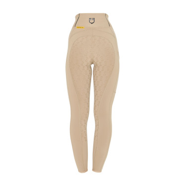 Legging ajustés femme avec grip complet Classic Equestro Encens Beige Legging ajustés femme avec grip complet Classic Equestro Encens Beige