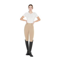 Legging ajustés femme avec grip complet Classic Equestro Encens Beige Legging ajustés femme avec grip complet Classic Equestro Encens Beige