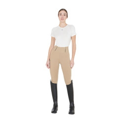 Legging ajustés femme avec grip complet Classic Equestro Encens Beige Legging ajustés femme avec grip complet Classic Equestro Encens Beige