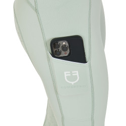 Legging ajustés femme avec grip complet Classic Equestro Vert clair Legging ajustés femme avec grip complet Classic Equestro Vert clair
