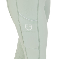 Legging ajustés femme avec grip complet Classic Equestro Vert clair Legging ajustés femme avec grip complet Classic Equestro Vert clair