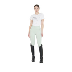 Legging ajustés femme avec grip complet Classic Equestro Vert clair Legging ajustés femme avec grip complet Classic Equestro Vert clair